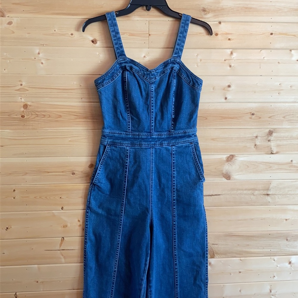 (NWT)Madewell Seemed Wide Leg Jumpsuit - Picture 4 of 6